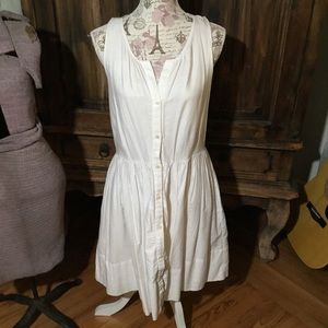 Cute Shabby Chic White Dress